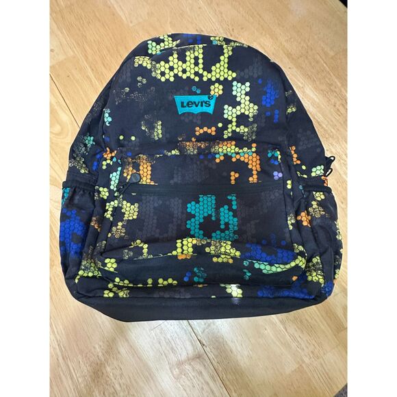 Levi's Backpack Colored Pixel Design - Picture 1 of 6